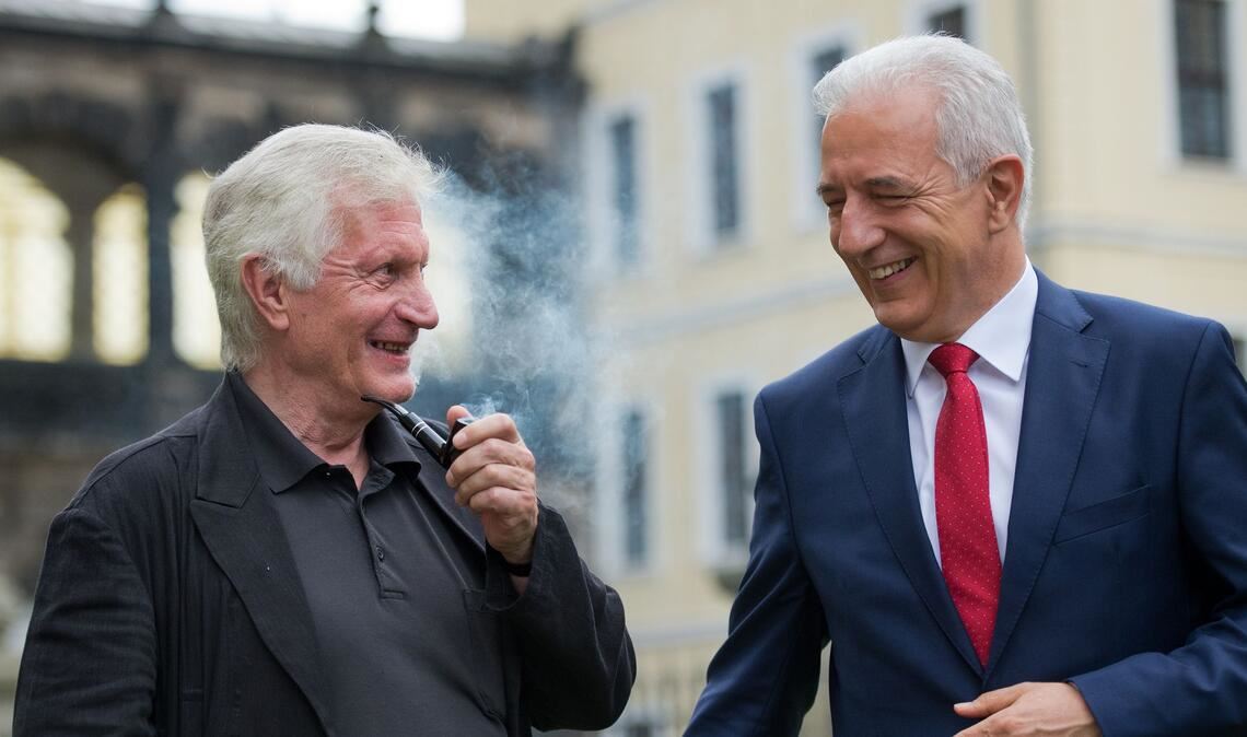 Der bedeutende Kunstsammler und Mäzen Egidio Marzona starb in Berlin. (Archiv)