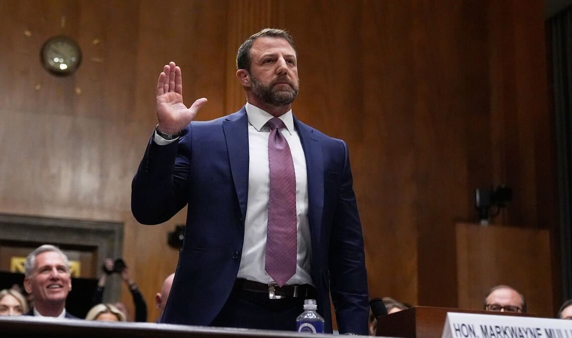 Der bisherige Senator Markwayne Mullin ist als neuer Heimatschutzminister bestätigt worden. (Archivfoto)