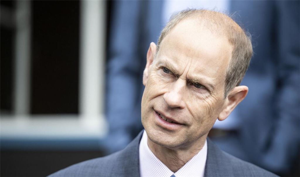 Der britische Prinz Edward.