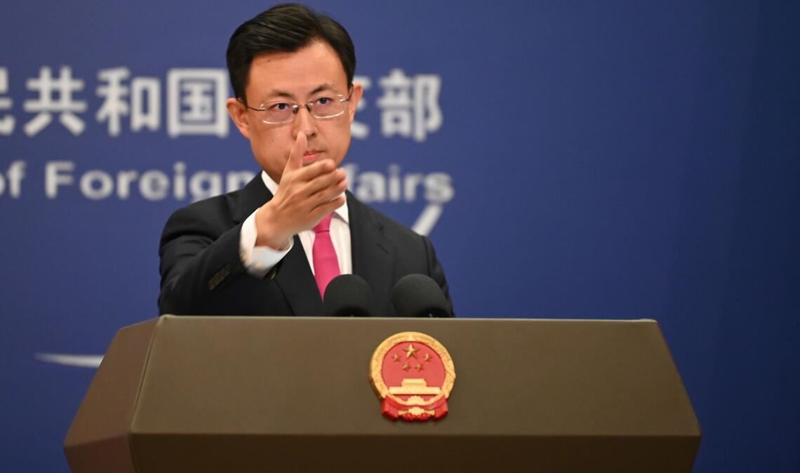 Der chinesische Außenamtssprecher Guo Jiakun kritisiert die deutsche Haltung zur Taiwan-Frage.