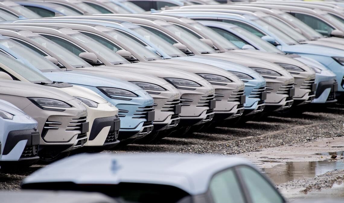 Der chinesische E-Auto-Hersteller BYD konnte seinen Absatz in Deutschland im Oktober erneut steigern. (Archivbild)