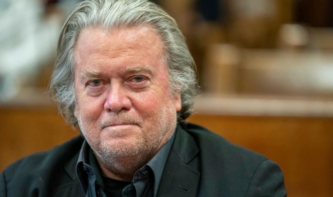 Der ehemalige Chefstratege Donald Trumps hat einen Plan für eine dritte Amtszeit des US-Präsidenten angekündigt. (Archivbild)