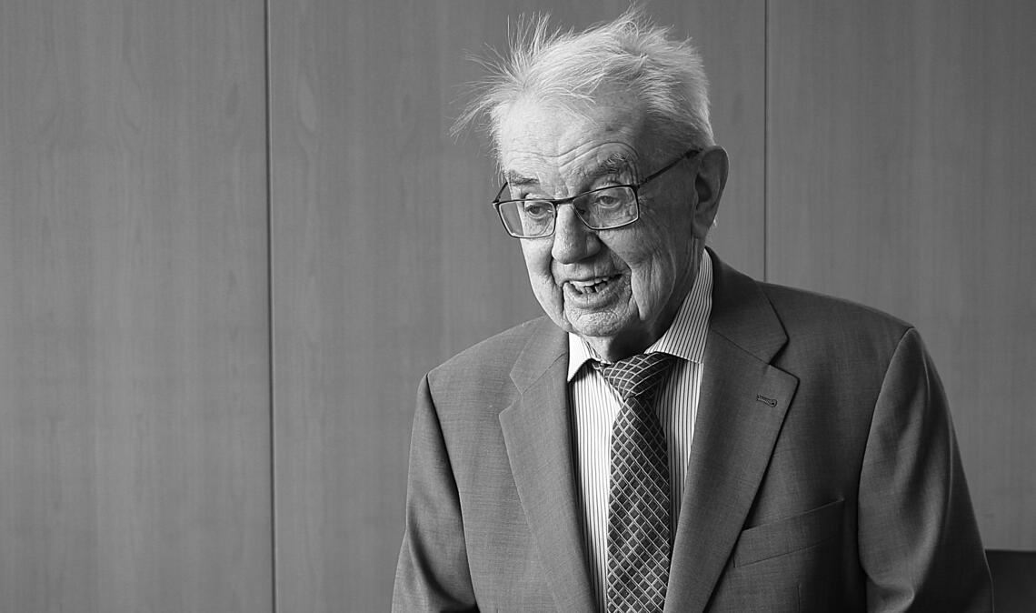 Der ehemalige Oberbürgermeister Vaihingens, Heinz Kälberer, ist im Alter von 83 Jahren am 17. Januar gestorben. Foto: Stadt Vaihingen