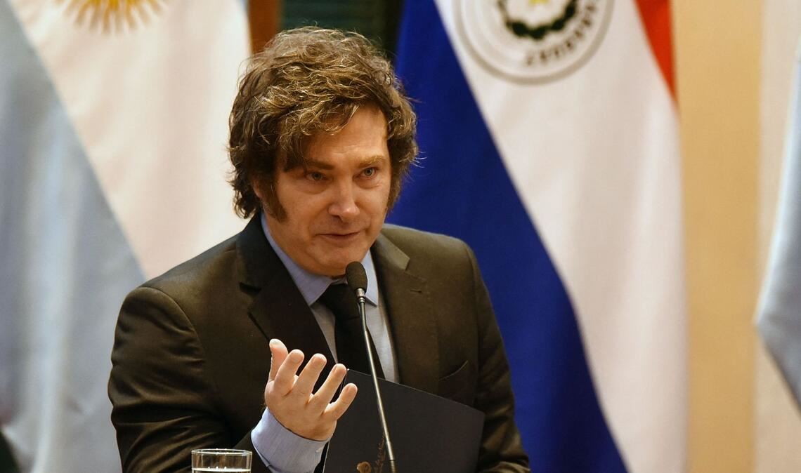 Der einstige Überflieger Javier Milei muss um Stimmen kämpfen.