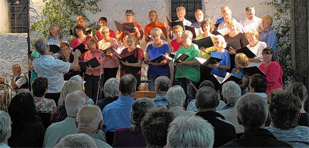 Sommerliche Töne erfüllen die Kelter