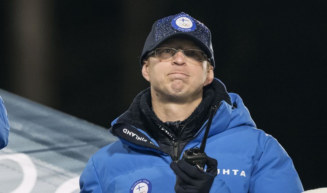 Der finnische Skisprung-Trainer Igor Medved.