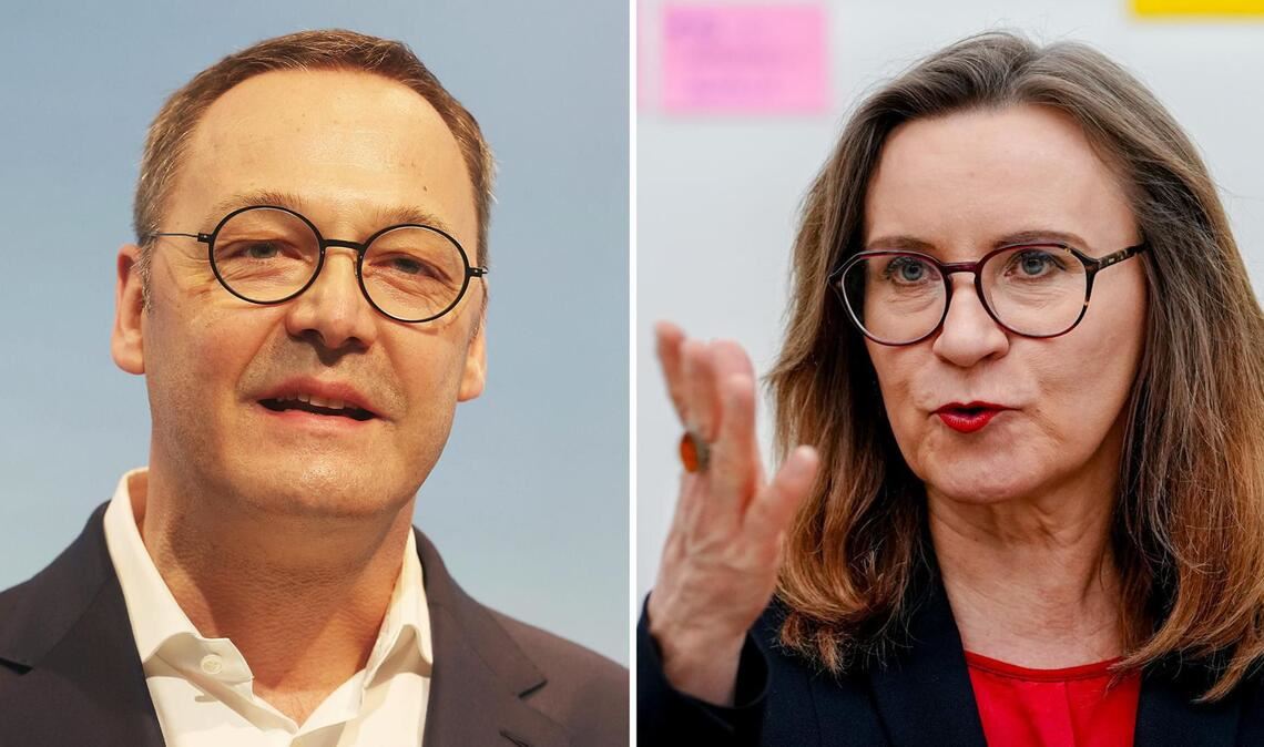 Der frühere Chef der Thyssenkrupp-Stahlsparte, Bernhard Osburg, soll dpa-Informationen zufolge Nachfolger von Sigrid Nikutta werden. (Archivbilder)