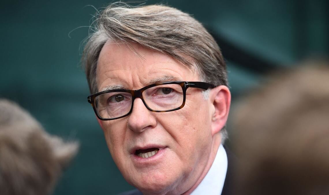 Der frühere britische Wirtschaftsminister Peter Mandelson.