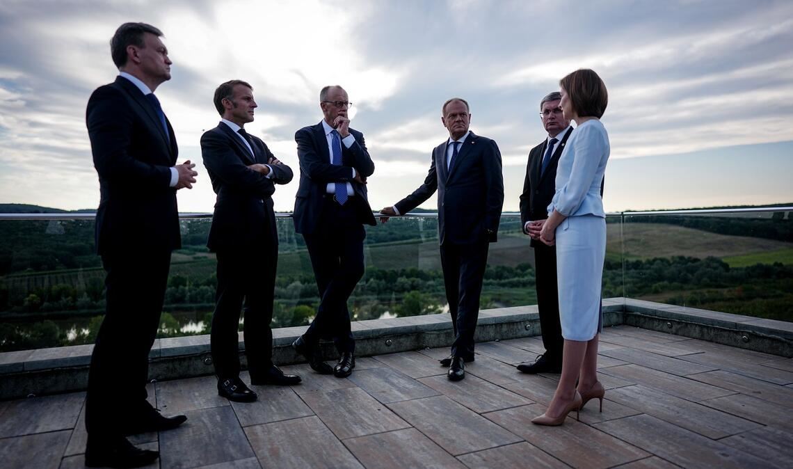 Europäer wollen Moldau vor Putin bewahren Der hochrangige Besuch aus der EU ist ein klares Zeichen der Solidarität mit der kleinen Republik Moldau in der Nachbarschaft der Ukraine.
