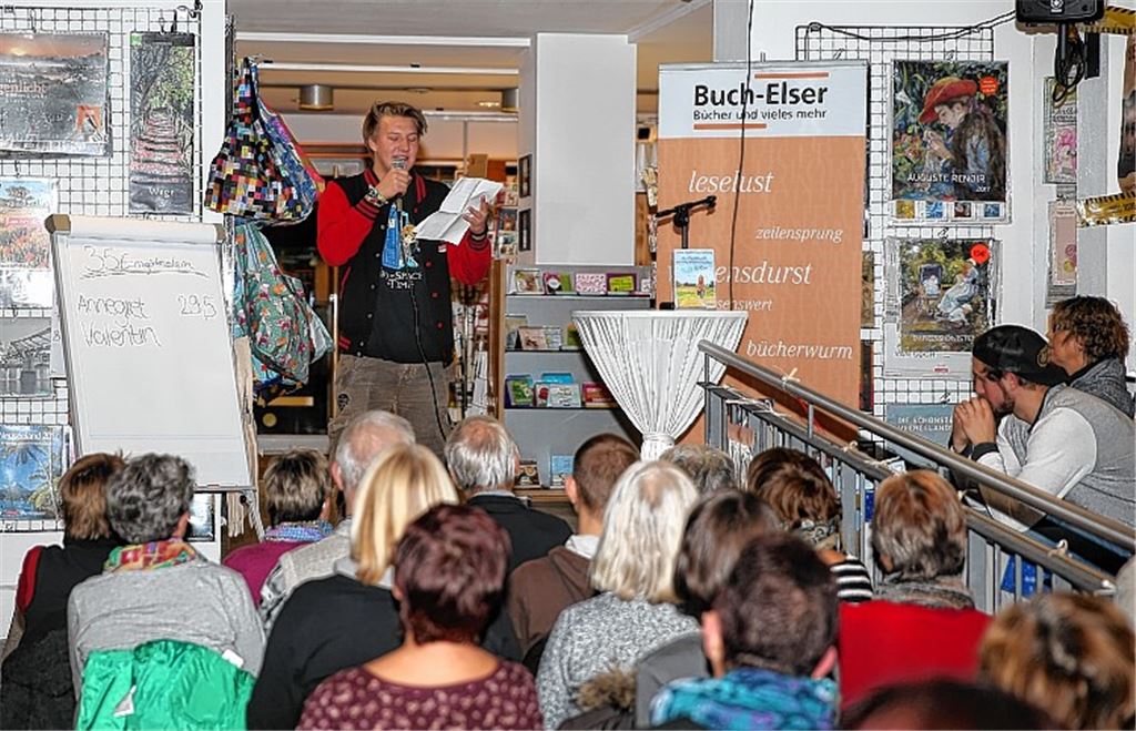 Abwechslung beim Poetry Slam