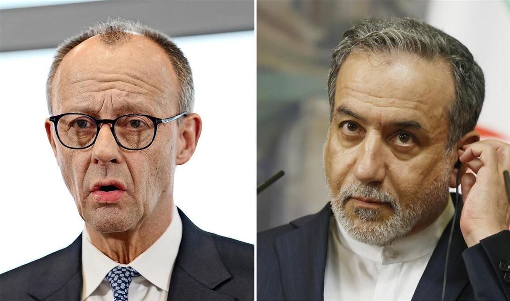 Der iranische Außenminister Abbas Araghtschi hat Bundeskanzler Friedrich Merz scharf kritisiert. (Archivbilder)