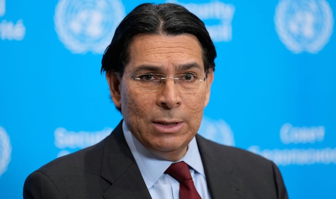 Der israelische UN-Botschafter in New York, Danny Danon.