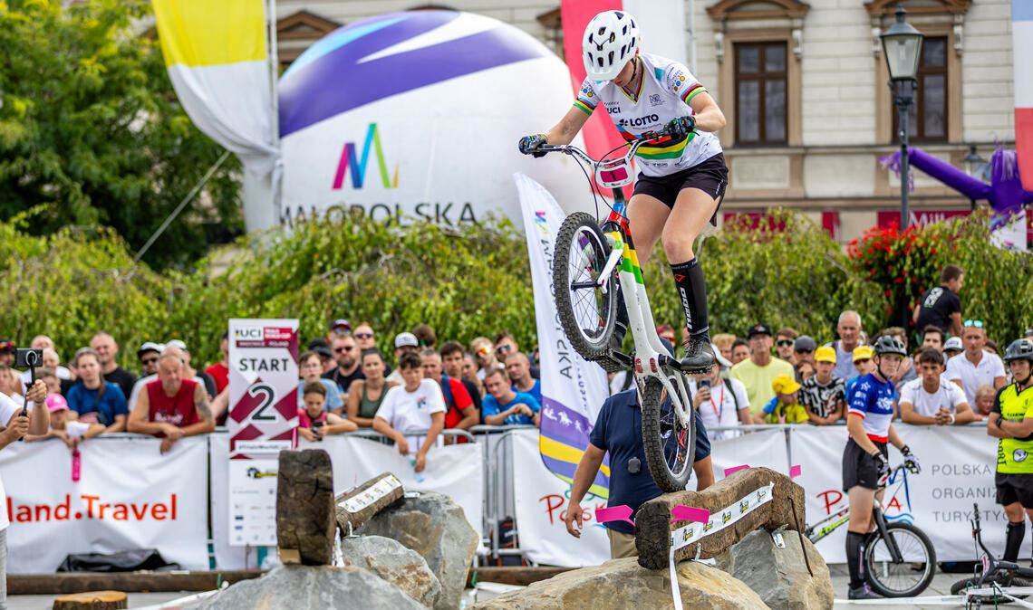 Der jüngste Wettkampf in Polen hat Reichenbach fiel Freude bereitet - vor allem ...