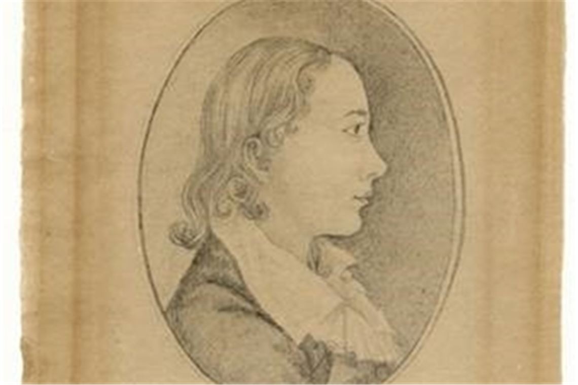 Der junge Hölderlin.