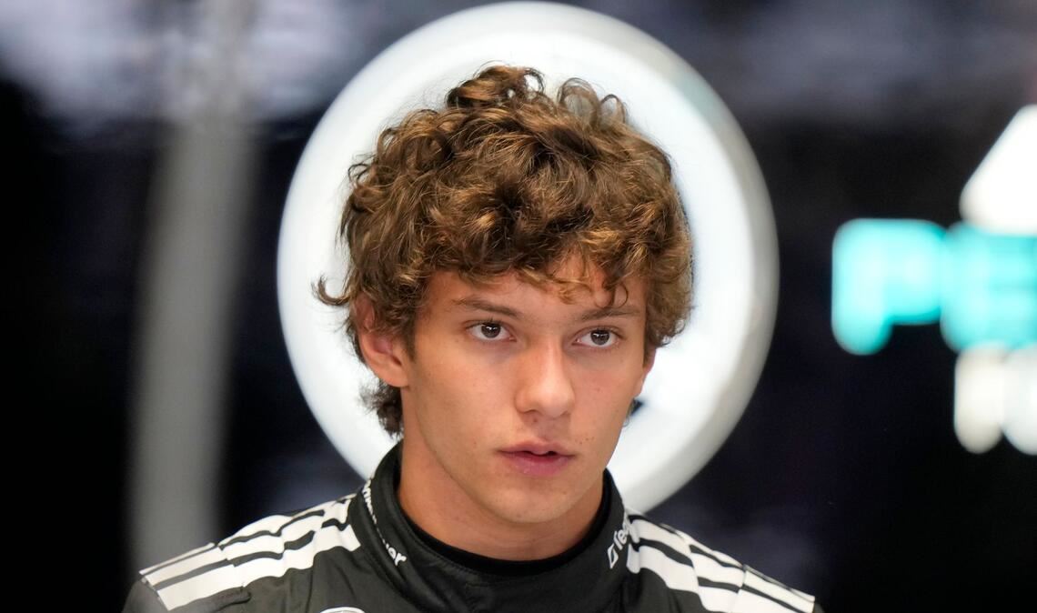 Russell und Antonelli auch 2026 bei Mercedes Der junge Italiener Kimi Antonelli erlebt eine Saison mit Rückschlägen, aber auch starken Ergebnissen. (Archivbild)