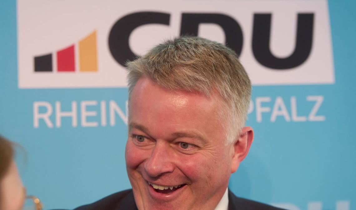 Der künftige Ministerpräsident Gordon Schnieder will das Vertrauen in die CDU rechtfertigen.