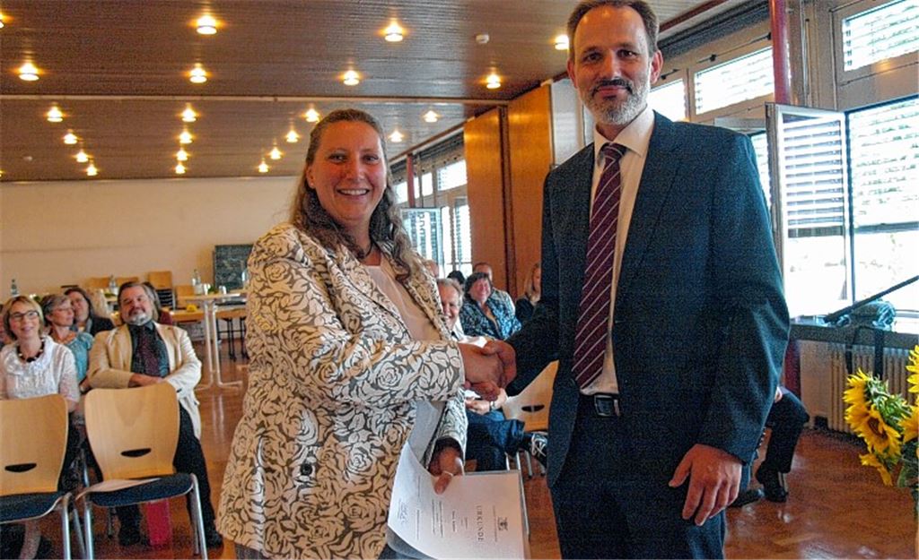 Großer Bahnhof für neue Rektorin