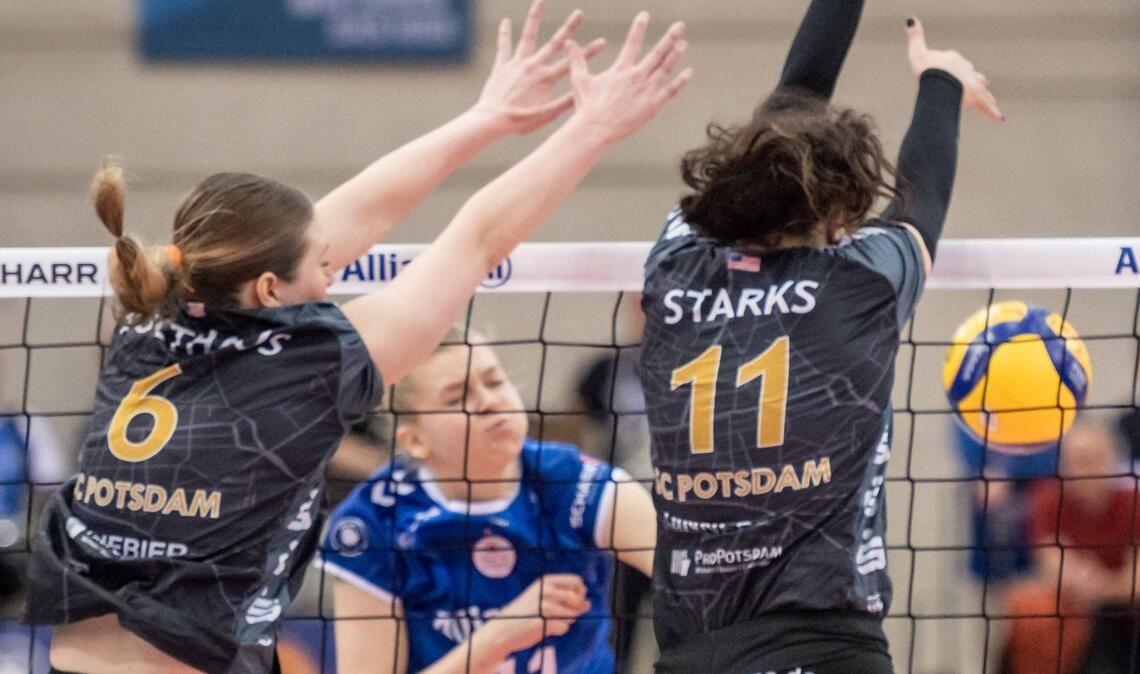 Der letzte Auftritt in der Scharrena fand Anfang März statt – nun ist der SC Potsdam kein Volleyball-Bundesligist mehr.