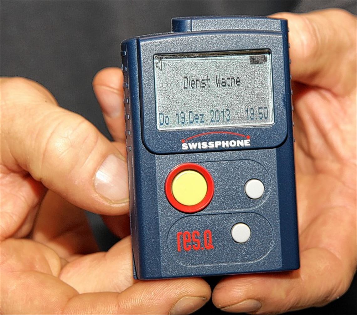 Der neue Meldeempfänger.