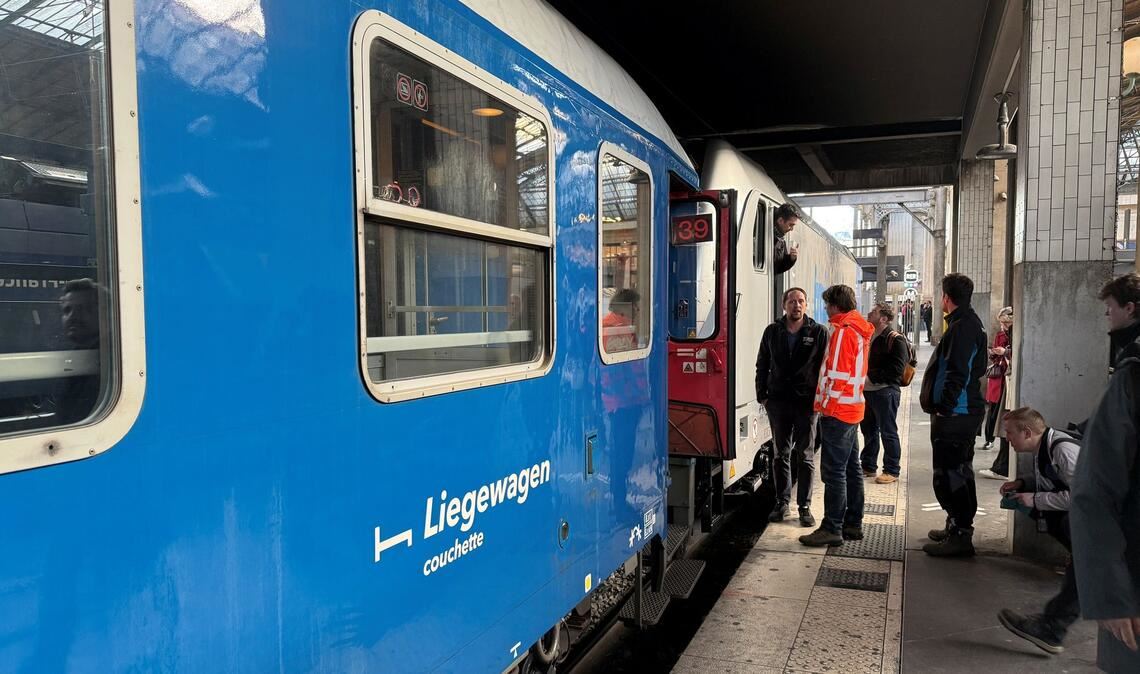 Der neue Nachtzug pendelt dreimal in der Woche zwischen Paris und Berlin.