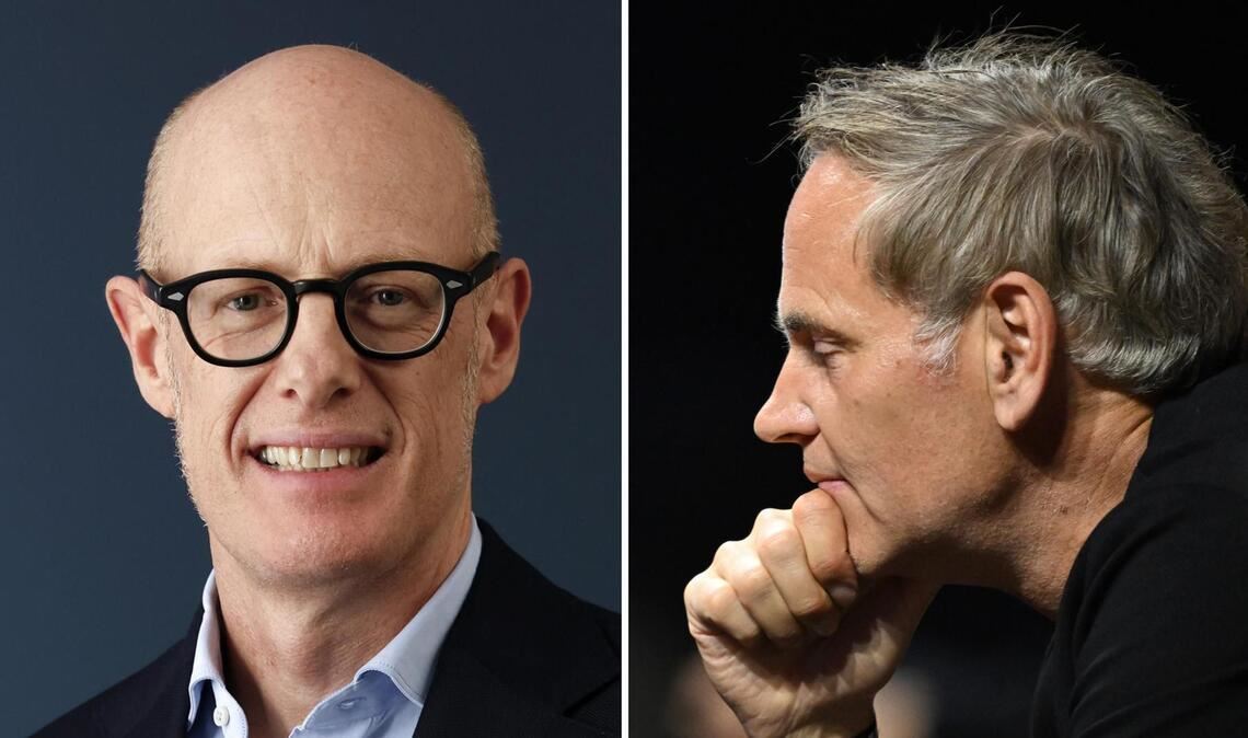 Der neue Porsche-Chef Michael Leiters (li.) muss Entscheidungen treffen, die unter seinem Vorgänger Oliver Blume (re.) nicht mehr gefallen sind.