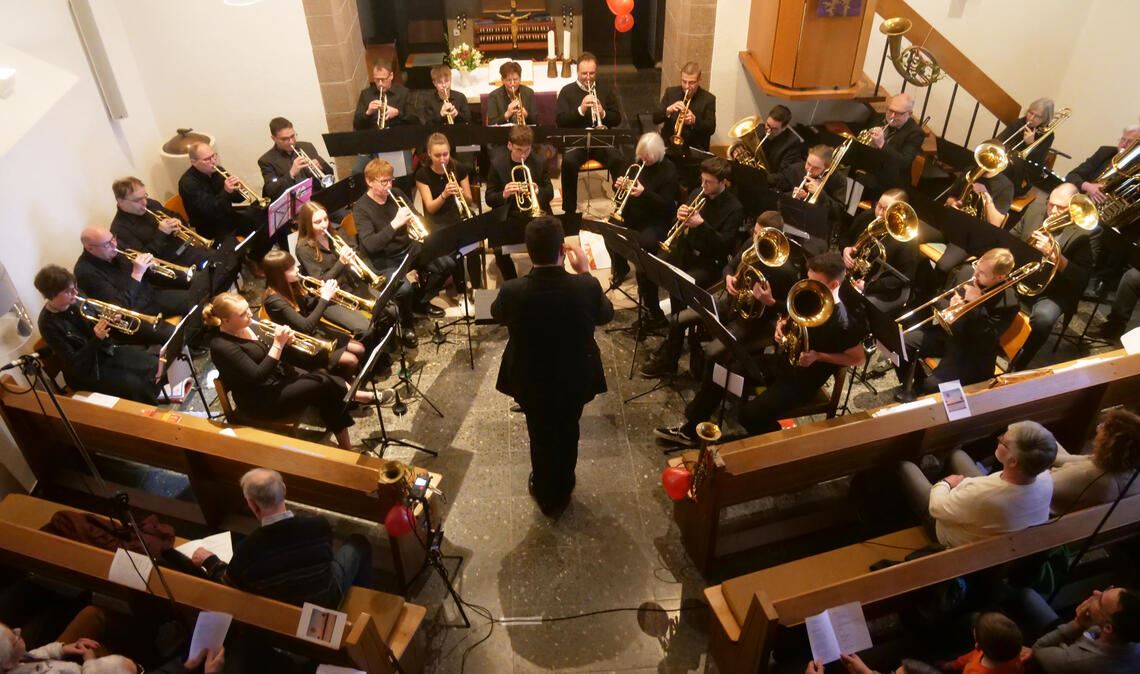 Der neue Posaunenchor Schmie-Maulbronn beweist seine Qualität. Foto: Friedrich