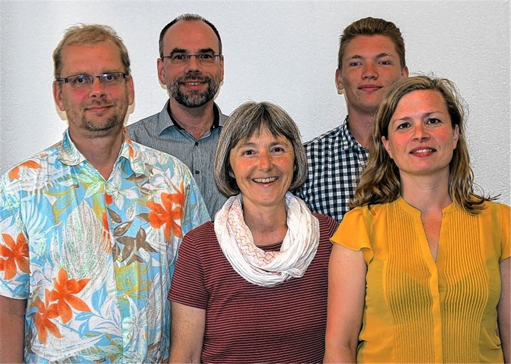 Der neue Vorstand (v. li.): Frank-Rainer Wolschon, Dirk Barmeyer, Stefanie Seemann, Felix Herkens und Katrin Lechler