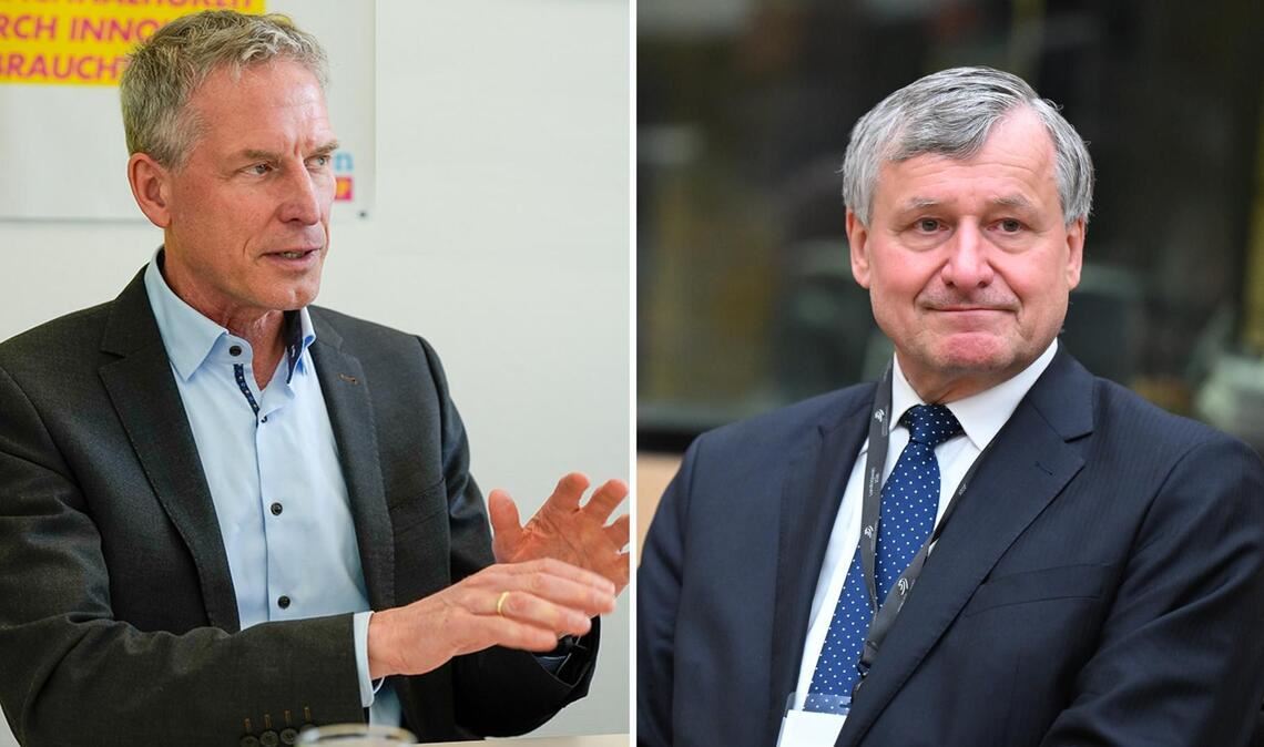 Der parlamentarische Geschäftsführer Jochen Haußmann (links) ist mit der Auflösung der Fraktion betraut. Partei- und Fraktionschef Hans-Ulrich Rülke hat nach der Wahl seinen Rückzug angekündigt.