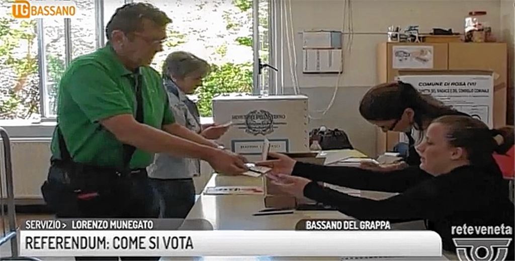 Caffè und Brioche für die Wähler