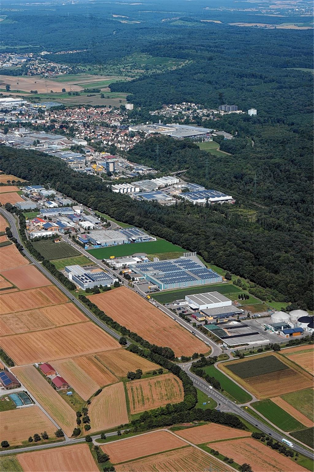 Der schöne Schein trügt: Im Gewerbegebiet Waldäcker gibt es keine freien Grundstücke. Foto: Kuhnle