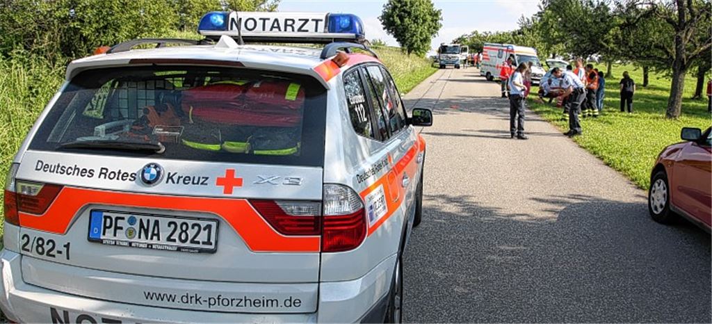 Der schwere Unfall auf der Straße zwischen Maulbronn und Schmie am 11. Juni, bei dem drei Menschen schwer verletzt wurden, hat ein Nachspiel vor Gericht. Archivfoto: Franz