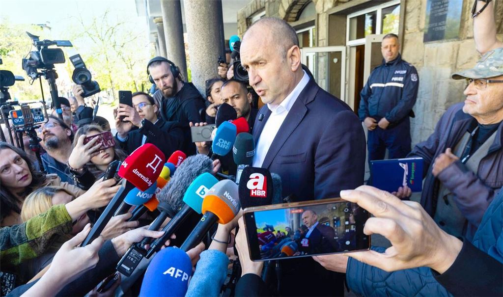 Der selbsterklärte Staatserneuer Rumen Radew.