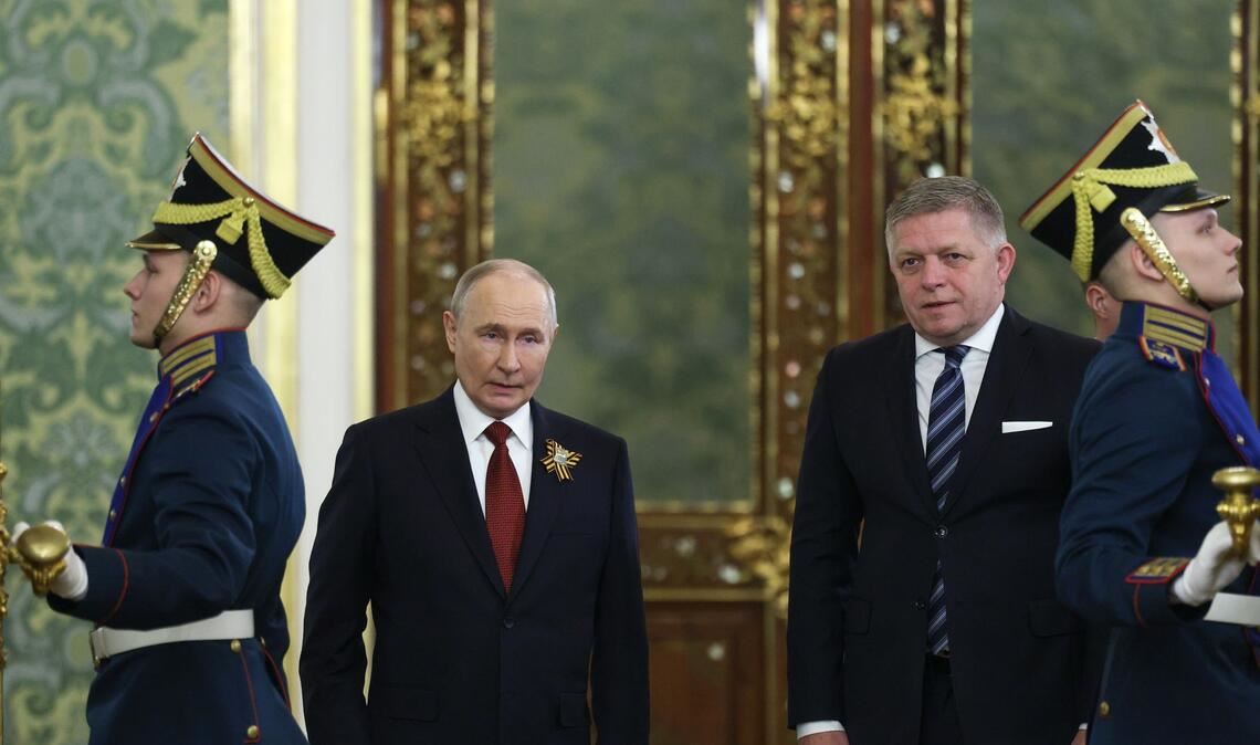 Der slowakische Ministerpräsident Fico verteidigte seinen Besuch in Moskau.