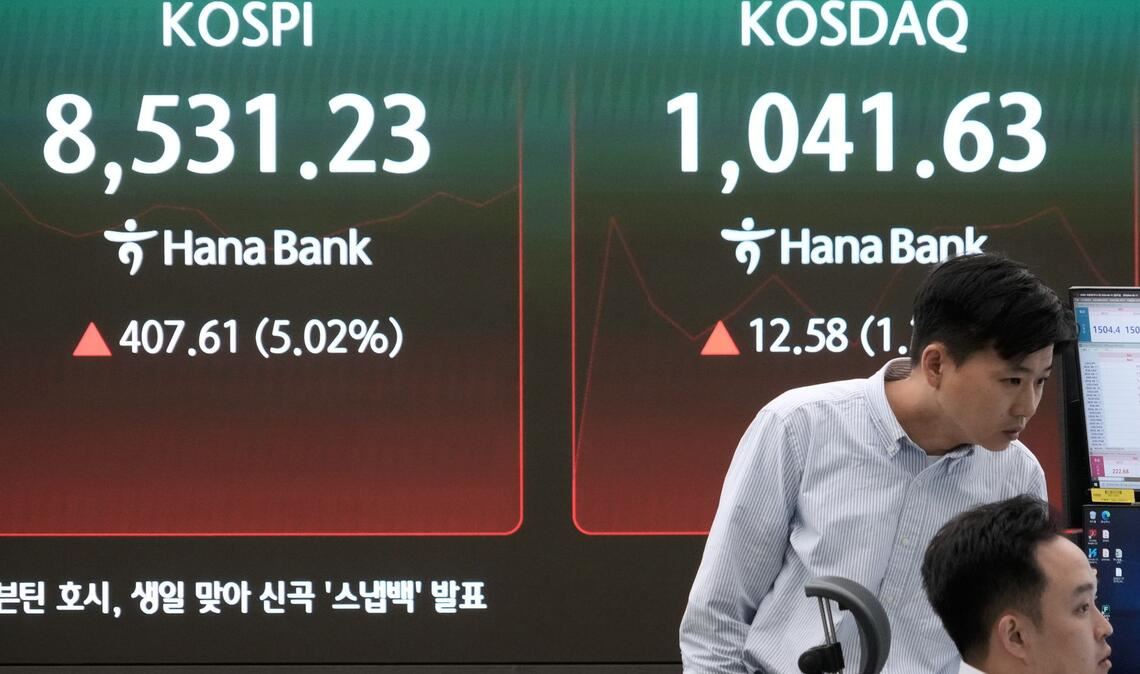 Der südkoreanische Kospi gilt seit letztem Jahr als weltweit erfolgreichster Leitindex.