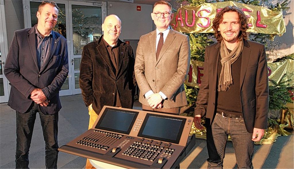 Förderverein übergibt neues Licht-Stellwerk