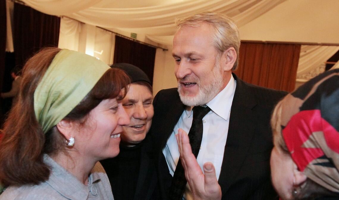 Der tschetschenische Separatistenführer Achmed Sakajew ist von Russland als Terrorist zur Fahndung ausgeschrieben. (Archivbild)