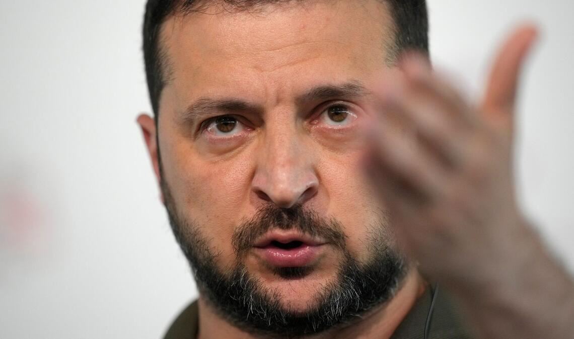 Der ukrainische Präsident Wolodymyr Selenskyj hat eine eigene Waffenruhe angekündigt. (Archivbild)