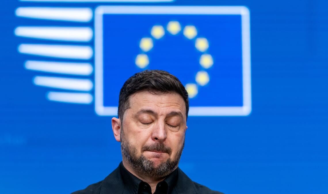 Der ukrainische Präsident Wolodymyr Selenskyj will ein genaues Datum für einen EU-Beitritt seines Landes. (Archivbild)