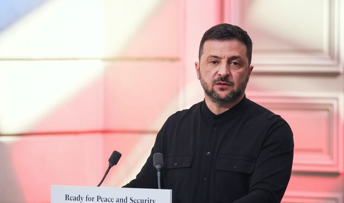 Der ukrainische Staatschef Selenskyj drängt auf einen EU-Beitritt seines Landes.