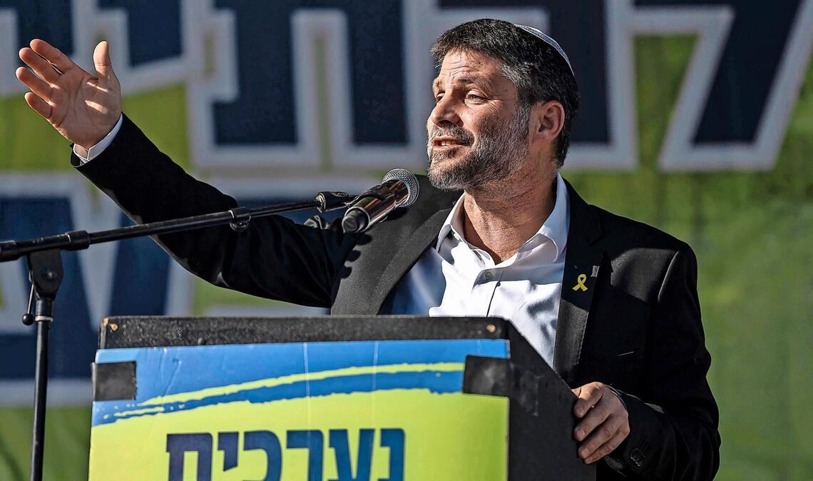 Der ultrarechte Finanzminister Bezalel Smotrich will die Osloer Verträge aufheben und die Entfernung von Palästinensern aus Gaza und dem Westjordanland fördern (Archivfoto).