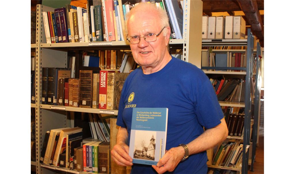 Der wissenschaftliche Vorstand der Waldenservereinigung, Albert de Lange, ist Mitherausgeber des neuen Buches über die 325 Jahre währende Geschichte der Waldenser in Württemberg. Foto: Prokoph