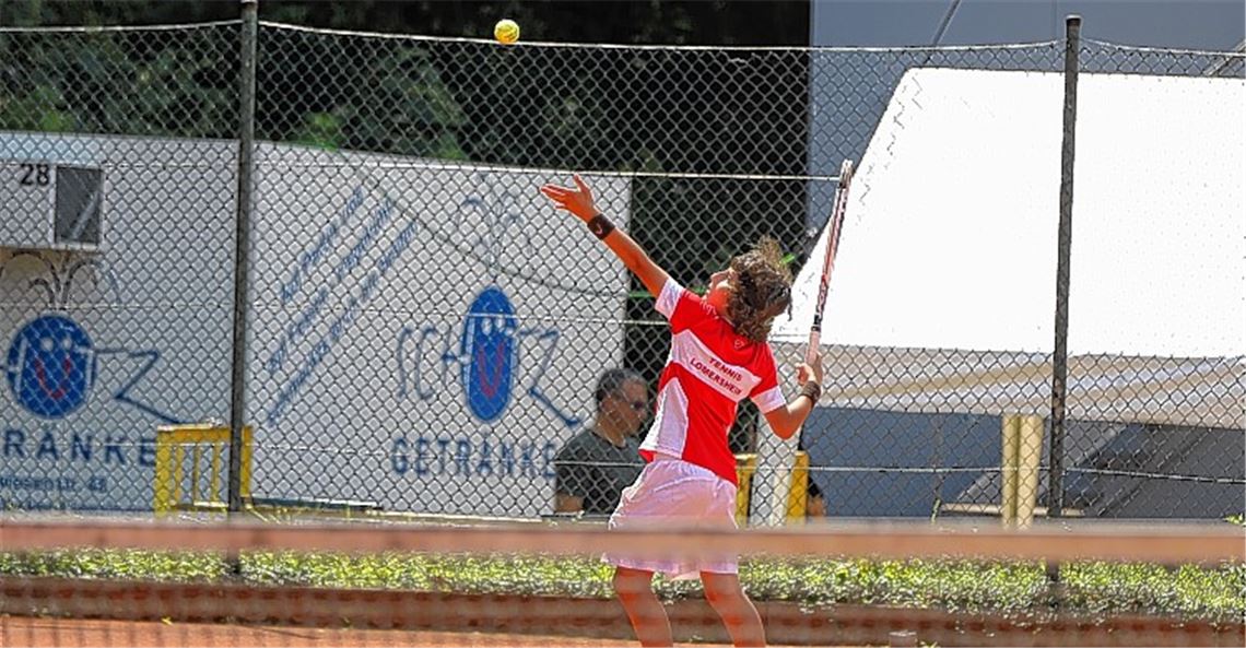 Junge Sportler trotzen der Hitze