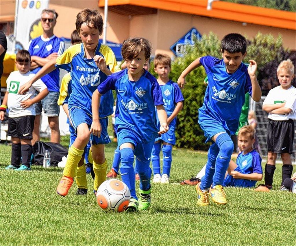 Jubeln wie die Großen