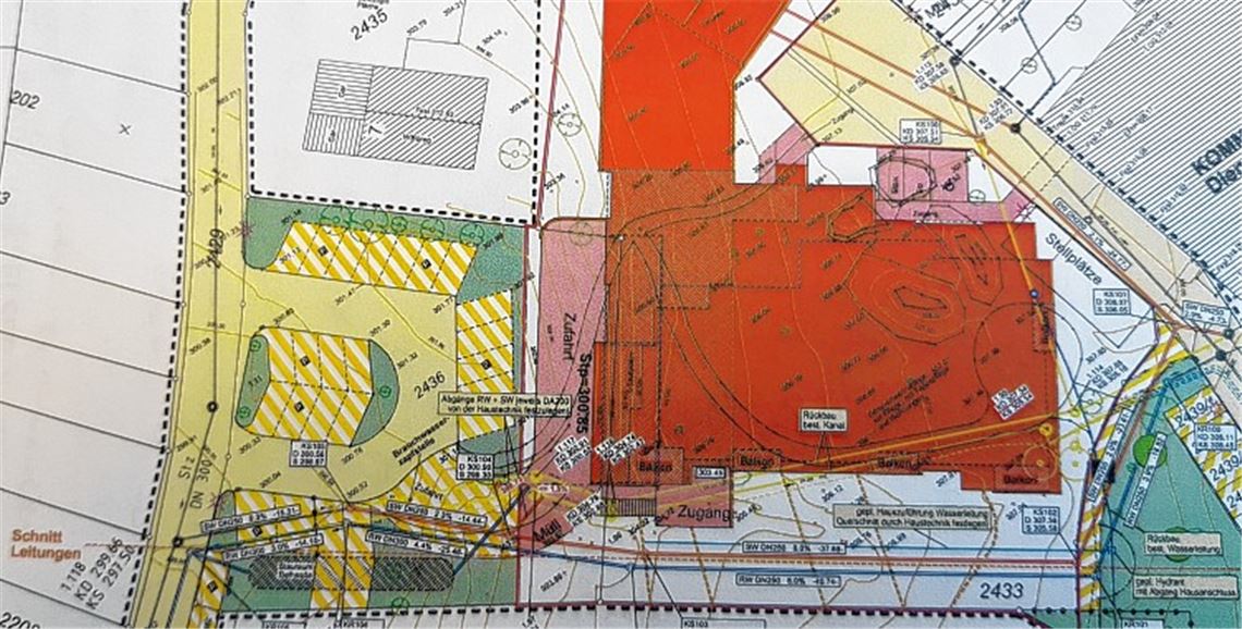 Entwässerung kostet halbe Million Euro