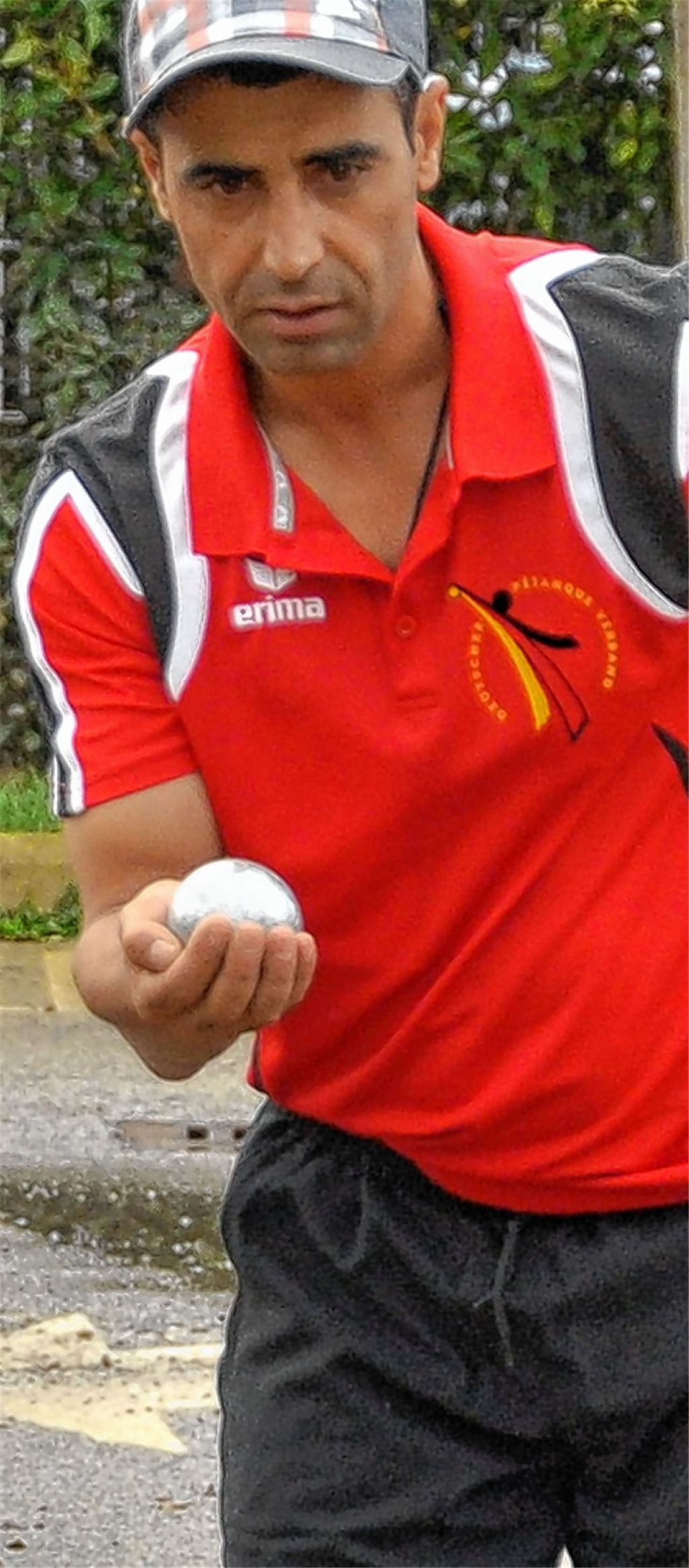 Deutsche Vorsicht bringt international nicht weiter, stellt Toufik Faci bei seiner ersten EM im Nationaltrikot fest. Die Topnationen spielen ausschließlich offensiv und aggressiv. Foto: privat