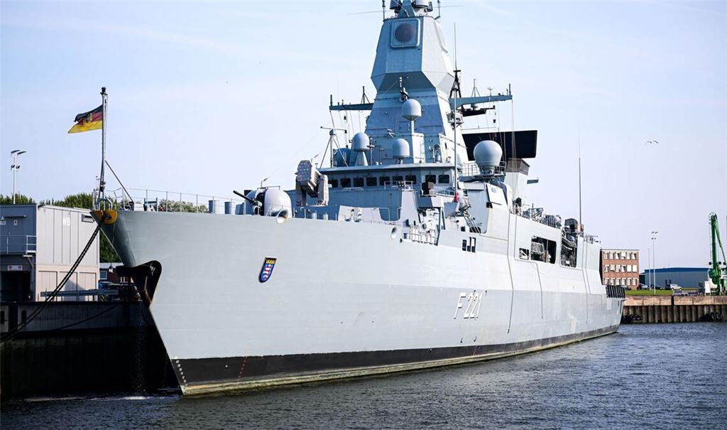 Deutschland stellt derzeit kein Schiff für die Operation "Aspides" - von Februar bis April 2024 war allerdings die Fregatte "Hessen" im Einsatz.   (Archivbild)