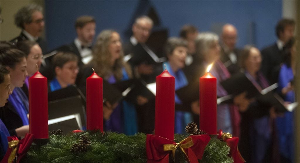 Dichte Atmosphäre beim Konzert im Herbst 2018: Der Maulbronner Kammerchor erfreute das Publikum, das dieses Mal Corona-bedingt auf den Musikgenuss verzichten muss.Fotomoment
