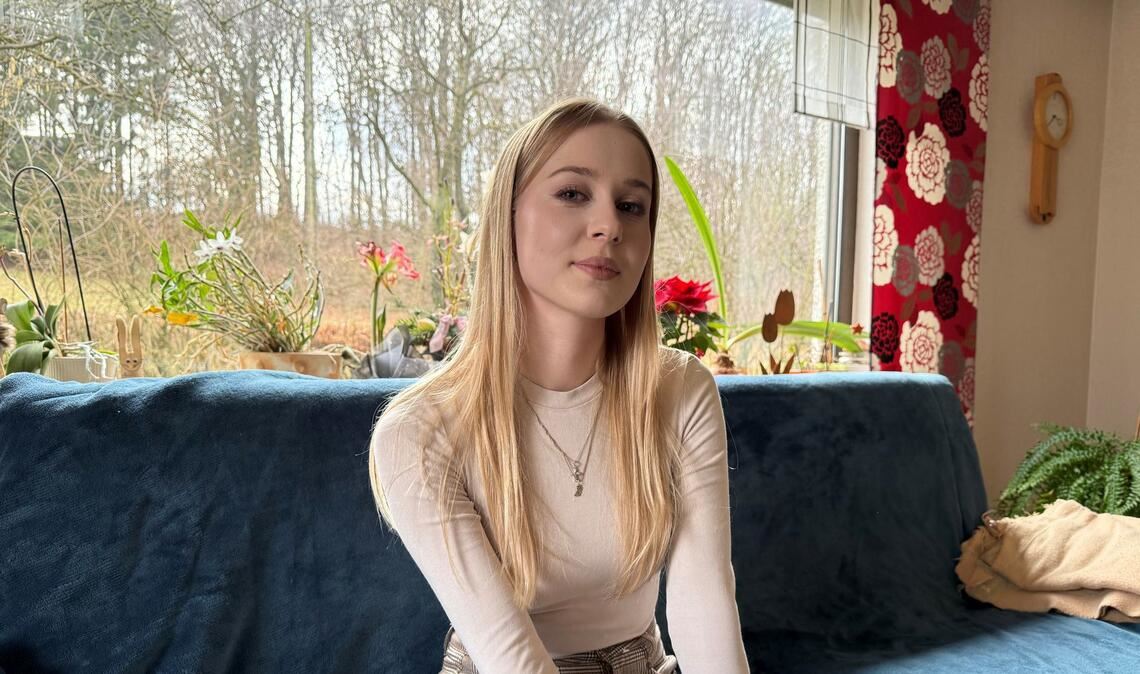 Die 19-jährige Nika Ivchenko wird am vierten Jahrestag des Krieges in der Ukraine innehalten.