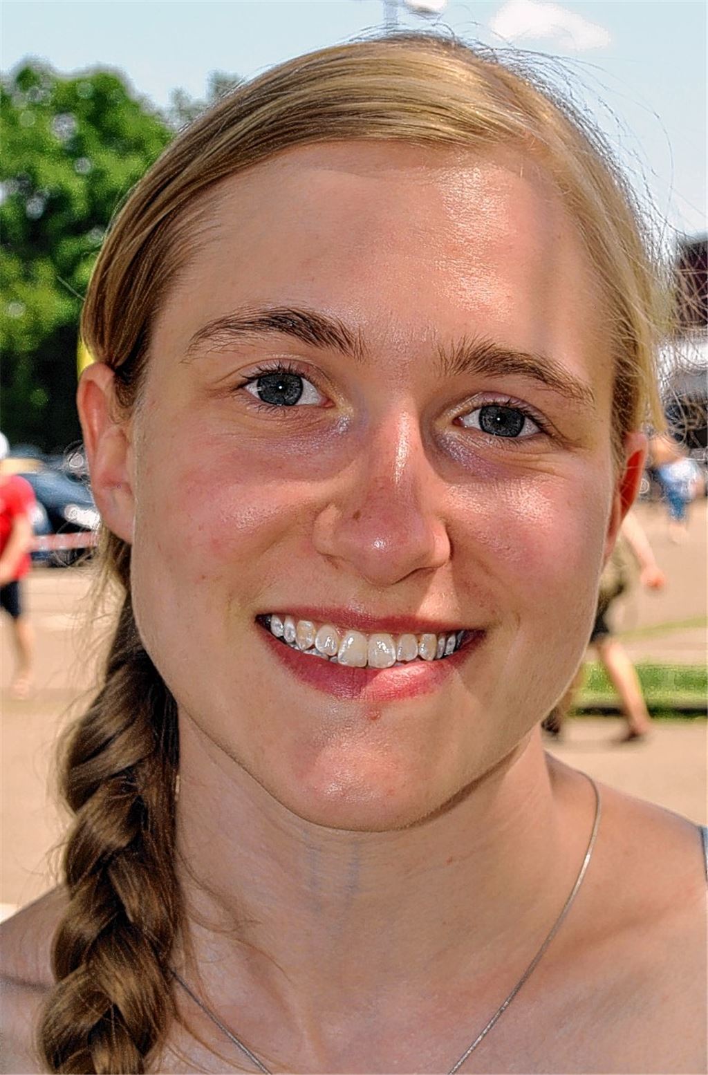 Die 21-jährige Melanie Wagenseil engagiert sich seit 2008 bei der Naturfreundejugend