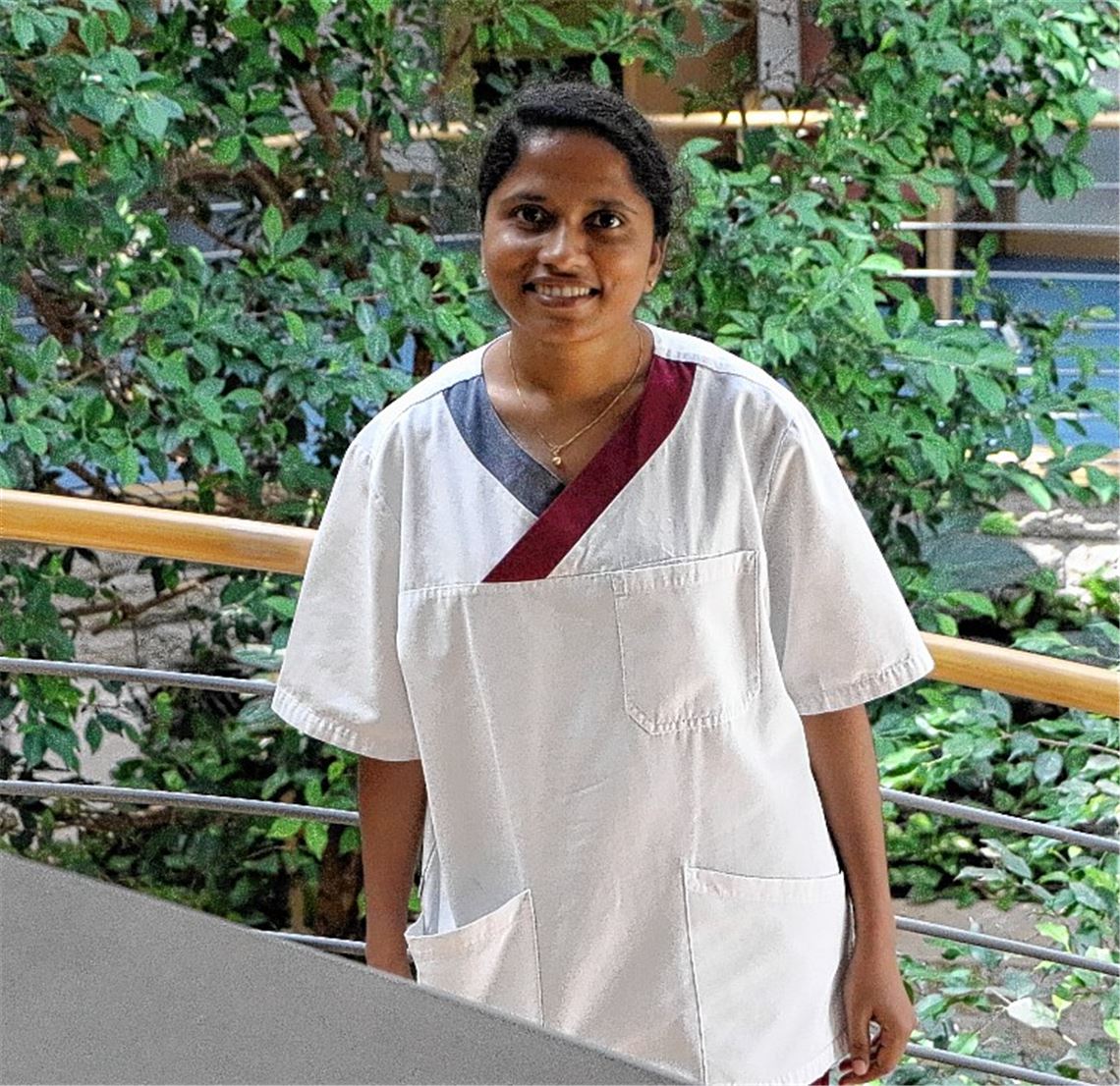 Junge Inderin geht ihren Weg